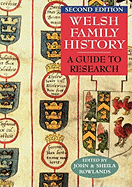 Welsh Family History A Guide to Research Second Edition