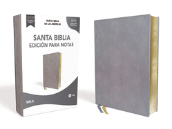NBLA Santa Biblia Edici├â┬│n para Notas, Leathersoft, Azul Pizarra, Letra Roja (Spanish Edition)