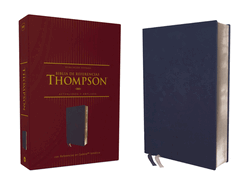 Reina Valera Revisada, Biblia de Referencia Thompson, Leathersoft, Azul a├â┬▒il, Palabras de Jes├â┬║s en Rojo, con ├â┬ìndice (Spanish Edition)