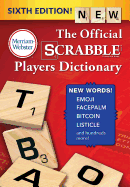 The Official Scrabble Players Dictionary, Sixth Ed. (Jacketed Hardcover) 2018 Copyright