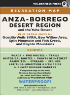 Map Anza-Borrego Desert Region