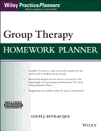 Group Therapy Homework Planner, with Download eBook (Wiley Practiceplanners)