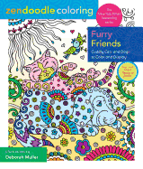 Zendoodle Coloring: Furry Friends: Cuddly Cats an