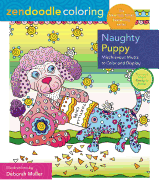 Zendoodle Coloring: Naughty Puppy