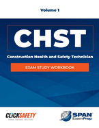 Construction Health & Safety Technician (Chst) Exam Study Workbook Vol 1: Revised