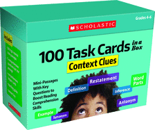 100 Task Cards in a Box: Context Clues: Mini-Passages With Key Questions to Boost Reading Comprehension Skills