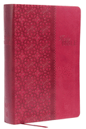 KJV Study Bible, Leathersoft, Red/Pink, Red Letter: Second Edition (Signature)