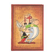 2024-2025 Weekly Planner, Asterix & Obelix, The Adventures of Asterix, 18-Month, Midi, Horizontal, Elastic Band, 208 Pg, 80 GSM