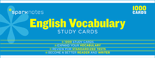 English Vocabulary SparkNotes Study Cards (Volume 7)