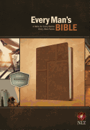 Every Man's Bible: New Living Translation, Deluxe Messenger Edition (LeatherLike, Brown) â€“ Study Bible for Men with Study Notes, Book Introductions, and 44 Charts