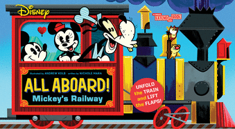 Disney All Aboard! Mickey├óΓé¼Γäós Railway (An Abrams Extend a Book)