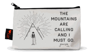 The Mountains Are Calling Pencil Pouch