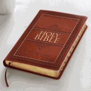 Holy Bible: KJV Large Print Thumb Index Edition: Tan