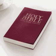 KJV Holy Bible, Budget Gift and Award Bible, Burgundy Softcover Bible w/One Year Bible Reading Plan, King James Version