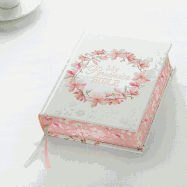 KJV Holy Bible, My Promise Bible, White and Pink Hardcover Journaling Bible w/Ribbon Marker, 500 Scripture Illustrations to Color, King James Version