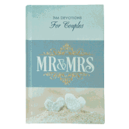 Mr. & Mrs. 366 Devotions for Couples | Enrich Your Marriage and Relationship | Two-Tone Blue Hardcover Devotional Gift Book w/ Ribbon Marker
