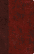 ESV Large Print Thinline Bible (TruTone, Burgundy/Red, Timeless Design)