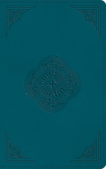 ESV Thinline Bible (TruTone, Deep Teal, Rotunda Design)