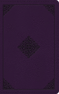 ESV Large Print Personal Size Bible (TruTone, Lavender, Ornament Design)
