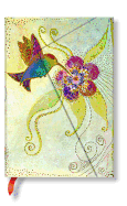 Hummingbird Mini Lined Hardcover Journal, 176pg, 85GSM, Laurel Burch Collection by Paperblanks (Whimsical Creations)