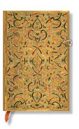 Gold Inlay Mini Lined Hardcover Journal, 208pg, 85GSM by Paperblanks (Gold Inlay)