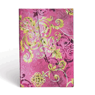 Polished Pearl, Belle Epoque, Hardcover, Mini, Lined, Wrap Closure, 176 Pg, 85 GSM