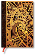 The Chanin Spiral, New York Deco, Hardcover, Midi, Lined, Elastic Band Closure, 144 Pg, 120 GSM