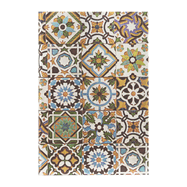Porto, Portuguese Tiles, Hardcover Journal, Mini, Lined, Elastic Band Closure, 176 Pg, 85 GSM