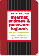 The Personal Internet Address & Password Logbook (Removable cover band for security)