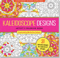 Kaleidescope Adult Coloring Book (31 Stress-Relieving Designs)