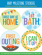 Baby Monthly Milestone Stickers (24 stickers, Ach