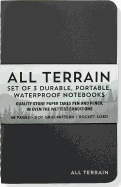 All Terrain Waterproof Notebooks (set of 3)