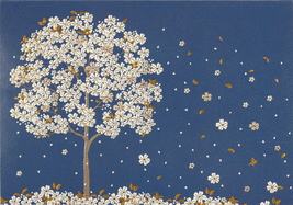 'Falling Blossoms Note Cards (Stationery, Boxed Cards)'