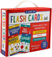 Flash Cards Value Pack - Set of 4 (Alphabet, First Words, Numbers, Colors & Shapes)