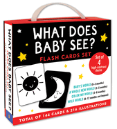 What Does Baby See? (Set of 4 High Contrast Flash Cards)