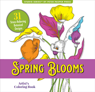 Spring Blooms Adult Coloring Book