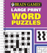 Brain Games Large Print Word Puzzles