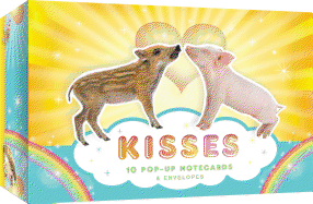 Kisses: 10 Pop-Up Notecards & Envelopes