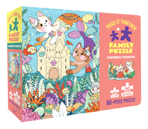 Piece It Together Family Puzzle: Purrmaid Paradise