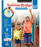 Summer Bridge Activities├é┬« Spanish Workbook, Bridging Kindergarten to Grade 1 in Just 15 Minutes a Day, Phonics, Math, Science, Social Studies, Summer Learning Activity Book With Spanish Flash Cards