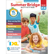 Summer Bridge Activities Preschool to Kindergarten Workbooks, Math & Phonics Kindergarten Learning Activities, Preschool Workbook & Kindergarten Workbook With Flash Cards, eBooks, Stickers & More