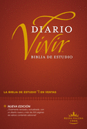 Biblia de estudio del diario vivir RVR60 (Letra Roja, Tapa dura, Vino tinto) (Spanish Edition)