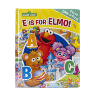 Sesame Street - E is for Elmo! ABCs - My First Look and Find Activity Book - PI Kids