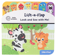 Baby Einstein - Look and See with Me! Lift-a-Flap Look and Find Board Book - PI Kids