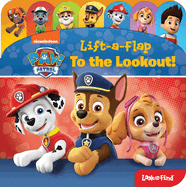 Nickelodeon PAW Patrol - Lift-a-Flap Look and Find Activity Board Book - PI Kids