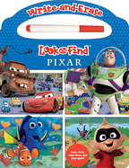 Disney Pixar Toy Story, Cars, and More! - Write-and-Erase Look and Find Wipe Clean Board - PI Kids