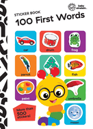Baby Einstein - 100 First Words Sticker Book - More Than 500 Stickers Included! - PI Kids
