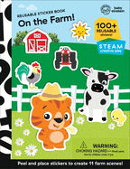Baby Einstein - On the Farm! Reusable Sticker Book - 100+ Reusable Stickers! - PI Kids