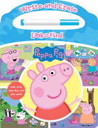 Peppa Pig - Write-and-Erase Look and Find - Wipe Clean Learning Board - PI Kids