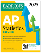 AP Statistics Premium, 2025: Prep Book with 9 Practice Tests + Comprehensive Review + Online Practice (Barron's AP Prep)